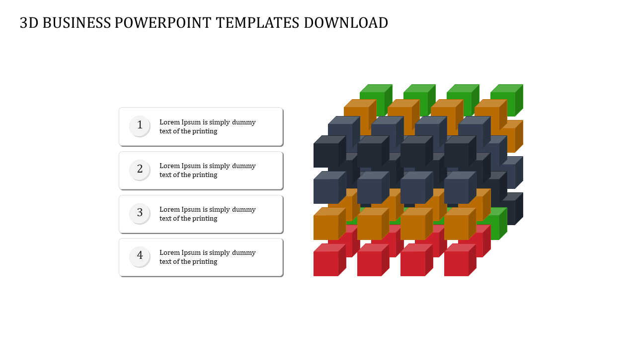 3D BUSINESS POWERPOINT TEMPLATES DOWNLOAD